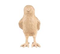 Décopatch SA238C - Un support en papier brun mâché 30x12x22,5 cm, Corbeau