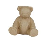 Décopatch - Support en papier brun mâché LA025C 38x30x35 cm Ourson