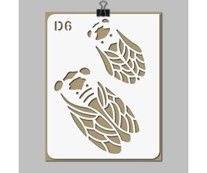 Decopochoirs Pochoir Cigale Provence - Feuille 94x121 mm