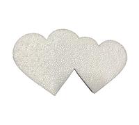 DecoPorex - Cœurs Saint Valentin 11,5 cm haut polystyrène expansé décoration - 0462