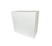 DecoPorex Lot de 1 blocs de mousse de polystyrène de 40 x 40 x 20 cm pour travaux manuels scolaires