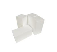 DecoPorex Lot de 4 blocs de mousse de polystyrène de 20 x 10 x 10 cm pour travaux manuels scolaires