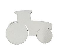 DecoPorex - Tracteur 15 cm de haut polystyrène expansé pour décoration et travaux manuels - 0523