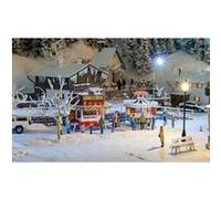 Décor : Coffret 2 Stands de marché de Noël Faller G