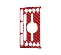 Décor Console Centrale Autocollant Décoratif Pour Panneau De Commande Central Pour Ford Pour Explorer 2013-2019 - 1 Pièce(Red)