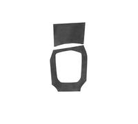 Décor Console Centrale Pour BMW Pour 3er G20 G21 G28 Autocollant De Garniture Panneau Console Centrale Réglage Personnalisé L'intérieur Voiture(9002 Black RHD)