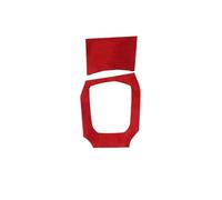 Décor Console Centrale Pour BMW Pour 3er G20 G21 G28 Autocollant De Garniture Panneau Console Centrale Réglage Personnalisé L'intérieur Voiture(4996 Red RHD)