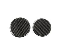 Décor Console Centrale Pour Chevrolet Pour Camaro 2017-2022 Garniture Décorative En Fibre Carbone Porte-gobelet Central Voiture(Black carbon fiber)