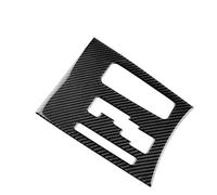 Décor Console Centrale Pour Chrysler 300 Pour 300C 2011-2014 Panneau Commande Central Voiture Autocollant Fibre Carbone Souple Véritable LHD RHD(Type A Black)