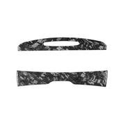 Décor Console Centrale Pour Dodge Pour Charger 2015-2022 Compteur Vitesse Fibre Carbone Forgée Sortie D'air Panneau Navigation Autocollant Intérieur Voiture(24)