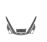 Décor Console Centrale Pour Ford Pour Escape Pour Kuga 2013-2016 Autocollant Fibre Carbone Véritable Garniture Panneau Console Centrale Intérieur Voiture(A sat of stickers)