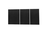 Décor Console Centrale Pour Tesla Pour Model 3 Pour Highland 2024 Autocollant Panneau Console Centrale Film Fibre Carbone Revêtement Commande Intérieur Voiture(Matte black)