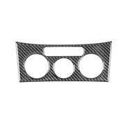 Décor Console Centrale Pour VW Pour Passat B6 2006-2011 Autocollant Intérieur De Voiture Fibre Carbone Panneau Commande Climatisation Changement Vitesse(2)