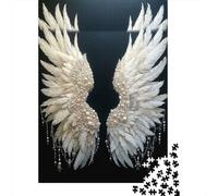 Décor d'aile d'ange Bundle Puzzle 1000 Pièces, Carton Recyclé Épais, Familles Adultes, Décoration Murale Maison, Plaisir Indoor, Défi Cérébral 52x38cm/1000pcs