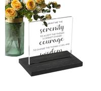 Décor de bureau inspirant en acrylique, décoration de bureau de motivation en acrylique | Décoration artistique de bureau acrylique,Décoration de bureau pour papa Père Femmes Men Collègue le jour de l