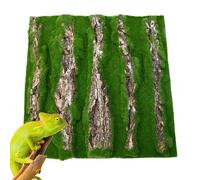Décor de Chariot à RETTENDRE DE L'ÉCHEUR - Reptile Terrarium Fond Cork, Mur de l'habitat réaliste | Panneau d'écorce de Mousse Artificielle pour Les environnements de Animaux de Compagnie Drago