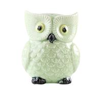 DéCor De Chouette Mignonne, Sculpture En CéRamique De Statue De Hibou, BoîTe à Argent De Hibou, Cadeaux De Hibou Pour Femmes, Figurines De DéCoration D'éTagèRe, Cadeaux Pour Les Amateurs De Hiboux,A2