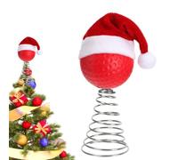 Décor de Cime pour Sapin de Noël Touche festive basket-ball baseball golf | Décoration Topper Sapin Pour Locataires Habitants Supporters Maison Appartement Salon Chambre Bureau Boutique Hôtel Golf