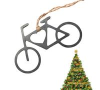 Décor de cycle d'arbre de Noël - de vélo de vacances, pendentif suspendu | Accessoire d'arbre miniature, charme intérieur de la voiture créative pour affichage mural, garniture de cheminée, p