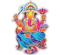 Décor de fenêtre Ganesh dansant -- 15.5 cm