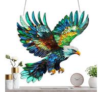 Décor De fenêtreacryliqueTeinté, fenêtreIntérieure Attrape-Soleil | Pendentif D'oiseau Volant De fenêtreColorée Créative | Décoration Murale en Panneau d'art en acryliqueTeinté, Ornement À Sus