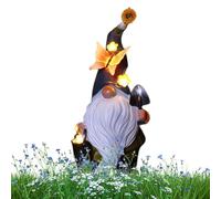 Décor De Jardin Solaires - Figurines Extérieures Étanches Avec Des Lumières LED | Ornements De Pelouse Fantaisiste Pour Yard, Patio, Décoration Porche | Éclairage De Nuit À Énergie Solaire Automatique