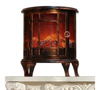 Décor de Lanterne de cheminée - Lumière de cheminée de Simulation | Décorations de Noël et du Nouvel an, fenêtre Murale, Bar, Restaurant, Ornements de brasero rétro, Cadeau de Vacances pour Elle,
