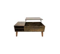 Décor De Maison Table Basse Relevable Moderne for Salle À Manger, Salon, Table Basse Relevable avec Rangement Caché Tables Basses pour Le Salon