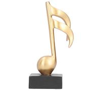 Décor de Musique Sculpture Musicale Statue Note de Musique Figurine pour la Maison Piano Cadeaux Souvenirs décorations de Musique Ornaments