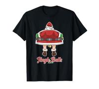 Décor de Noël pour les boules à facettes du Père Noël T-Shirt