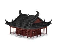 Décor de Paysage Miniature Architecture Chinoise Ancienne en Plastique | Mini Montagne Aquatique, pour Aquarium et Fairy Garden, Ambiance Sereine, Entretien Réduit