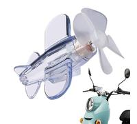 Décor de Plan Rotatif - Ornement extérieur de Voiture à Vent sans Batterie | Pendentif de Guidon électrique | Enrouler l'avion pour véhiculs électriques, Les Motos, Casques, vélos et