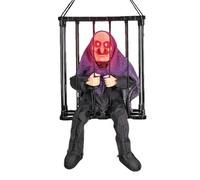 Décor de Prisonnier d'halloween - Prop de décoration de Maison hantée de Terreur animée | Décor Hurlant, Jouets effrayants d'halloween avec détecteur de Mouvement, décorations effrayantes