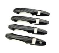 Décor de remplacement Pour Accord 7 Gen 2003-2007 Pièces Poignée Porte Voiture Couvercle Poignée Porte Chromé Décoration Garniture(Style 3)