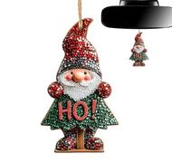 Décor de Rétroviseur de Voiture - Pendentif Mignon 2D En Acrylique - Ornements Pour Arbre De Noël - pour la Famille les Vacances d'Hiver l'Intérieur les Amis l'Arbre la Maison