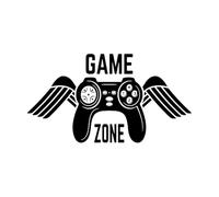 Décor de salle de jeux Zone de jeu Sticker mural Jeu vidéo Vinyle Eat Sleep Game Jeu vidéo Gamer Room-S-31x57cm-Black