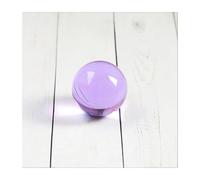 Décor de sphère de verre de boule lisse en cristal K9 multicolore de 60mm(Lilac)