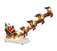 Décor de table de Noël 31,5 x 6,5 x 16 cm Résine Multicolore vidaXL