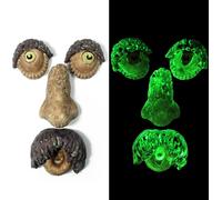Décor de visage d'arbre Funny Garden Decor Tree Hugger Art Glowing in The Dark for Easter Outdoor Props (Décor de visage d'arbre)