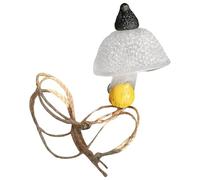 Décor d'Enclos pour Araignées Sauteuses - Champignons Réalistes Magnétiques Accessoires pour Terrarium Reptile | Ornement D'escalade Pour Araignée Sauteuse | pour le Fourragement, le Jeu, l'Escalade e