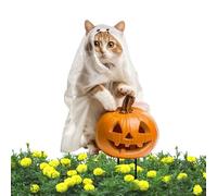 Décor des enjeux de la cour des chouettes - Plateau de poulet plat 2d | Décoration de la statue de la cour de chats d'Halloween | Jardin en métal décoratif silhouettes Pumpkins Owl Chicken and Trees P