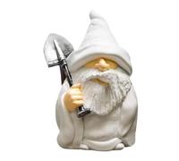 Décor Extérieur - Sculpture En Résine Avec Pelle, Figurine Naine De Jardin | Jardin De Vacances Pour Le Séjour, Une Décoration De Maison Saisonnière Pour Les Décorations Saisonnières Pour