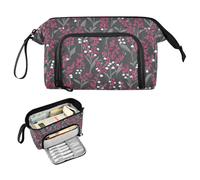 decor gift Finland Lily Of The Valley Trousse à crayons de grande capacité pour crayons avec compartiment pour filles Voyage estuche de lapices para ninas