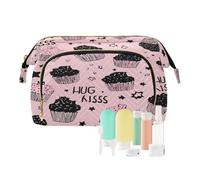 decor gift Grande trousse de maquillage étanche Y2k Cakes Little Minimalist (mot longword) pochette à bijoux pour trousse de voyage