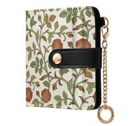 decor gift Portefeuille pliable rétro William Morris en cuir PU de qualité supérieure pour femmes, garçons et filles