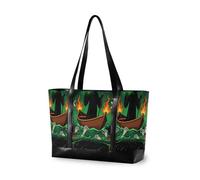 decor gift Sac fourre-tout moderne pour ordinateur portable avec fermeture éclair Vert olive Boho Botanical Wildflowers pour le travail des infirmières, Carte de tarot Faucheuse Horreur Halloween