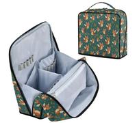decor gift Trousse à cosmétiques avec séparateurs Marron Bébé Dragon Noël houx