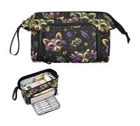 decor gift Trousse à crayons de grande capacité avec masque de carnaval et raton laveur - Multifonction - Pour enseignant, université, estuche de lapices para mujer