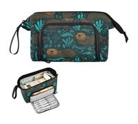 decor gift Trousse à stylos amusante Ocean Beaver de grande capacité légère pour adolescent, voyage, lindo estuche para lapices