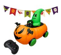 Décor Gonflable Halloween | Automobile Halloween Auto-Gonflante Extérieur,Accessoires de Scène Fée Télécommande pour Organisateurs et